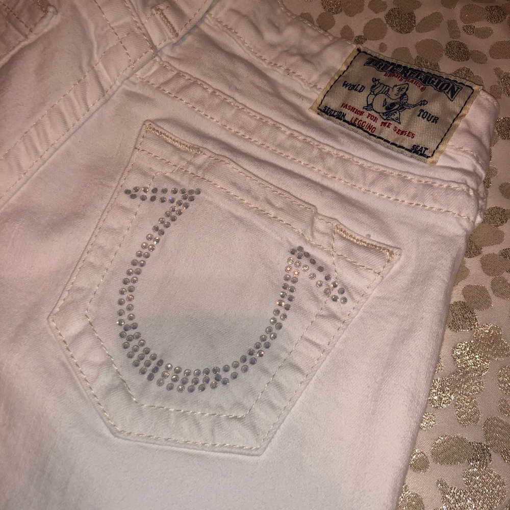 True Religion Rhinestone Skinny Jeans